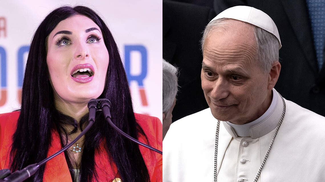 laura loomer vs pope leo xiv Image 4